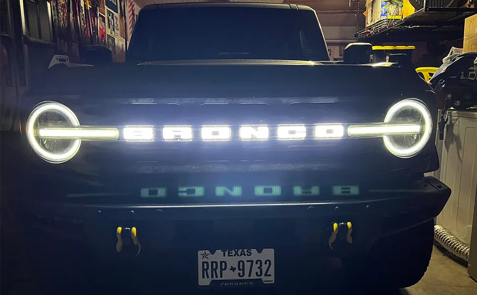 Bronco Environmentally Friendly LED Letter Lights