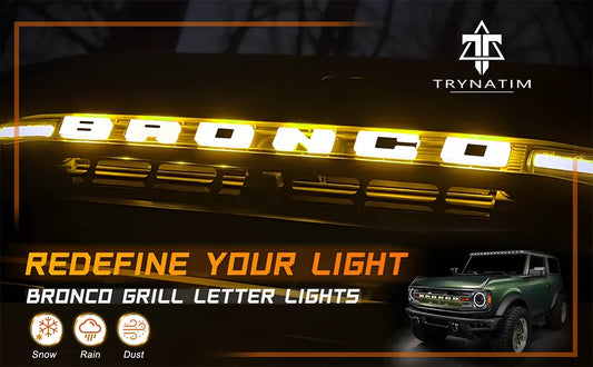 Discover the Future of Trynatim Bronco LED Lighting and Driving Experience