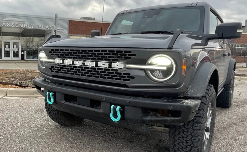 Ford Bronco LED Letter Lights: The Highlight of Nighttime Adventures