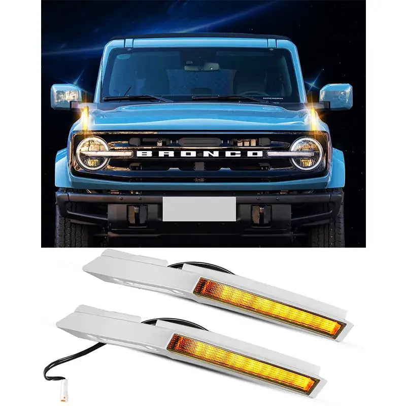 Trynatim® Bronco Hood Trail Sight LED Lights For 2021-Later